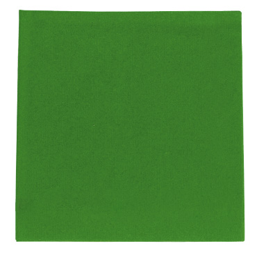 מפיות דמוי בד קיפול רבע ירוק